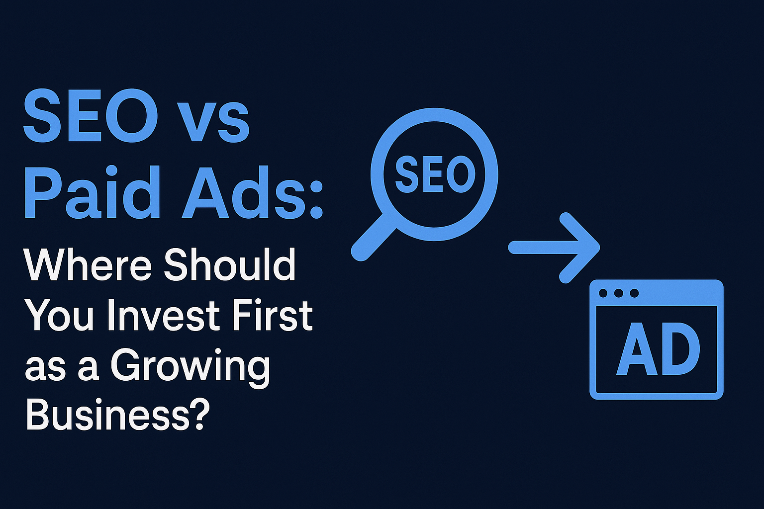 SEO vs Paid Ads: Where Should You Invest First in 2025?