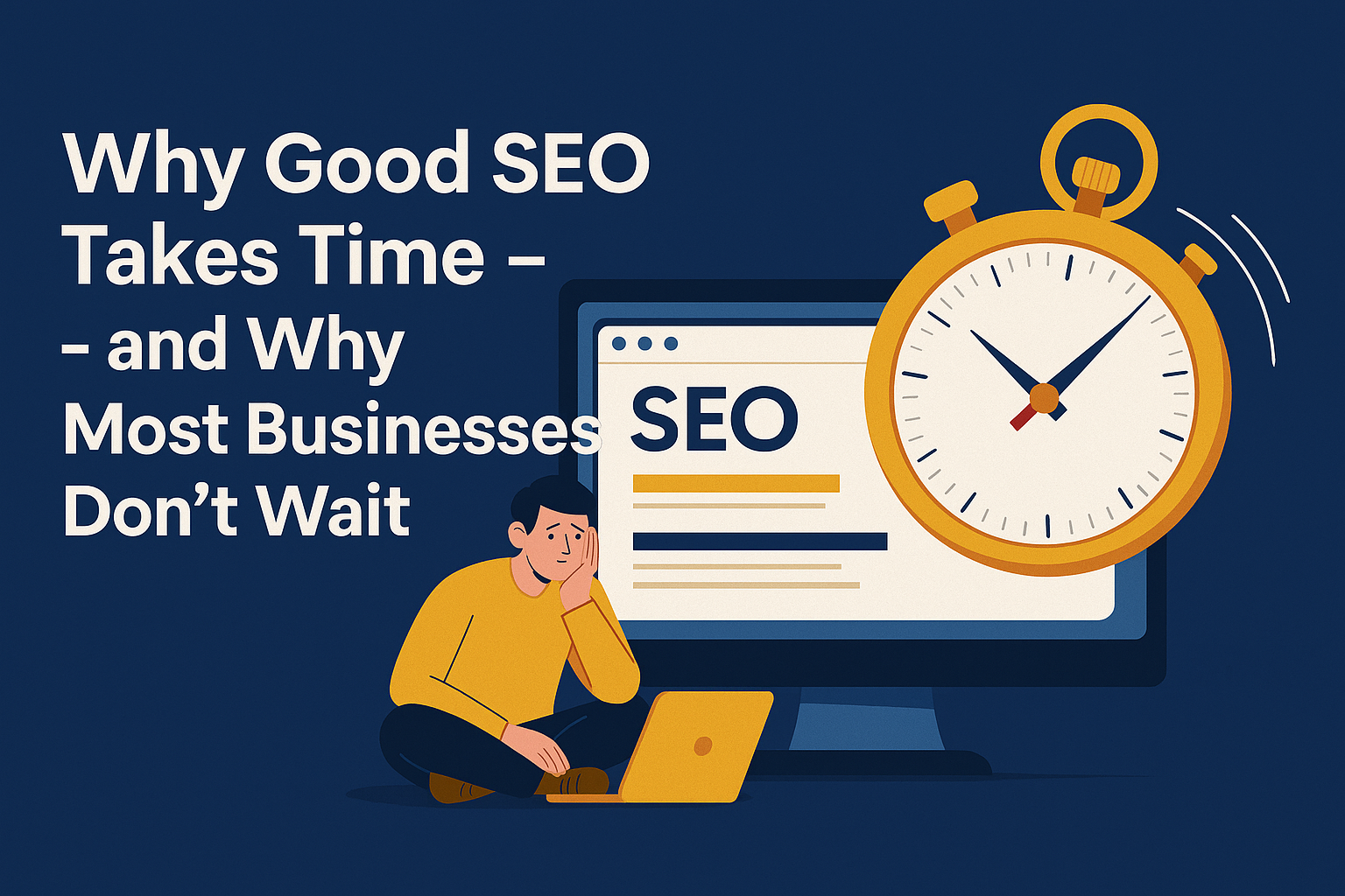Why Good SEO Takes Time - and Why Most Businesses Don’t Wait