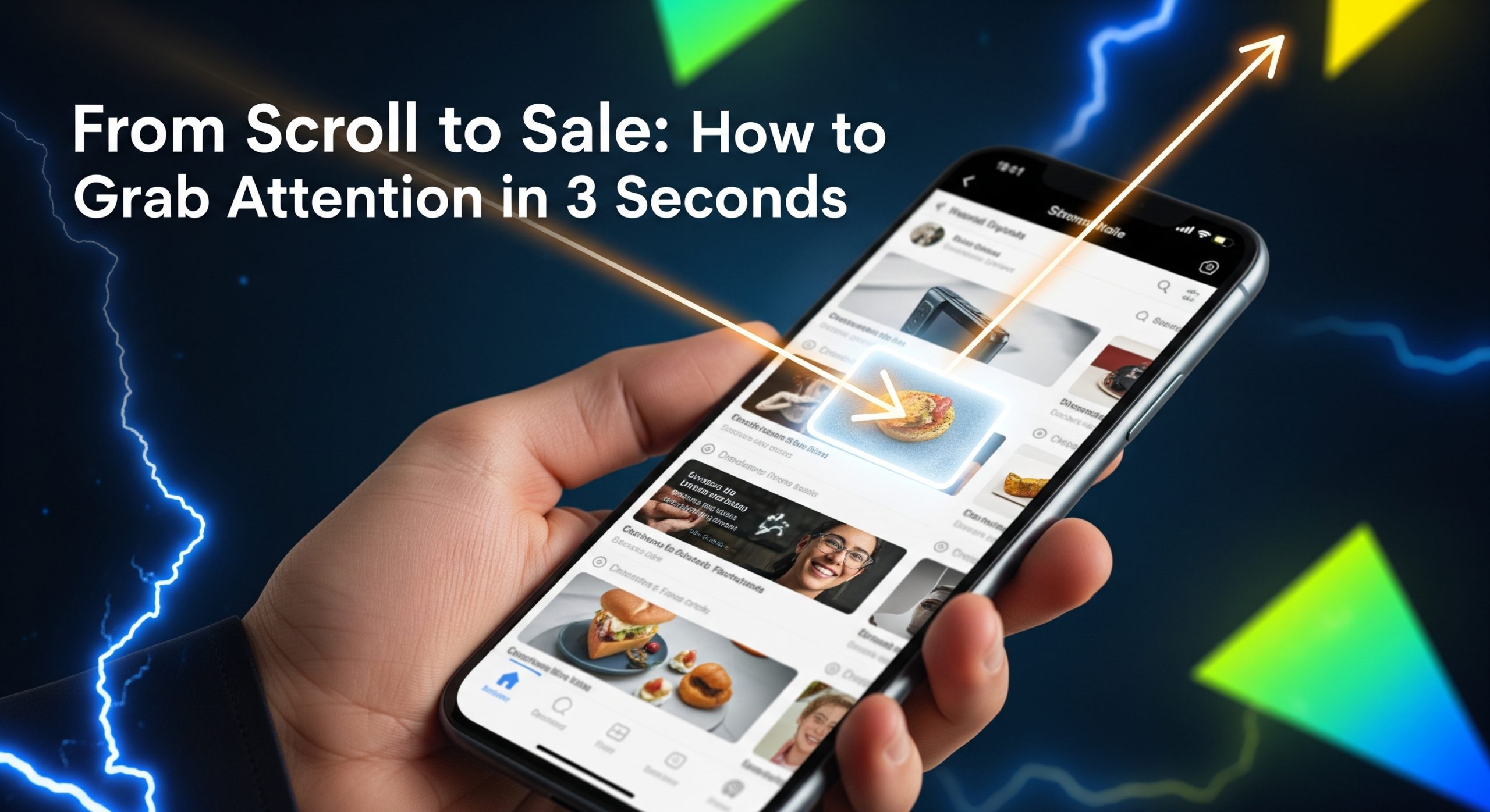 From Scroll to Sale: How to Grab Attention in Just 3 Seconds