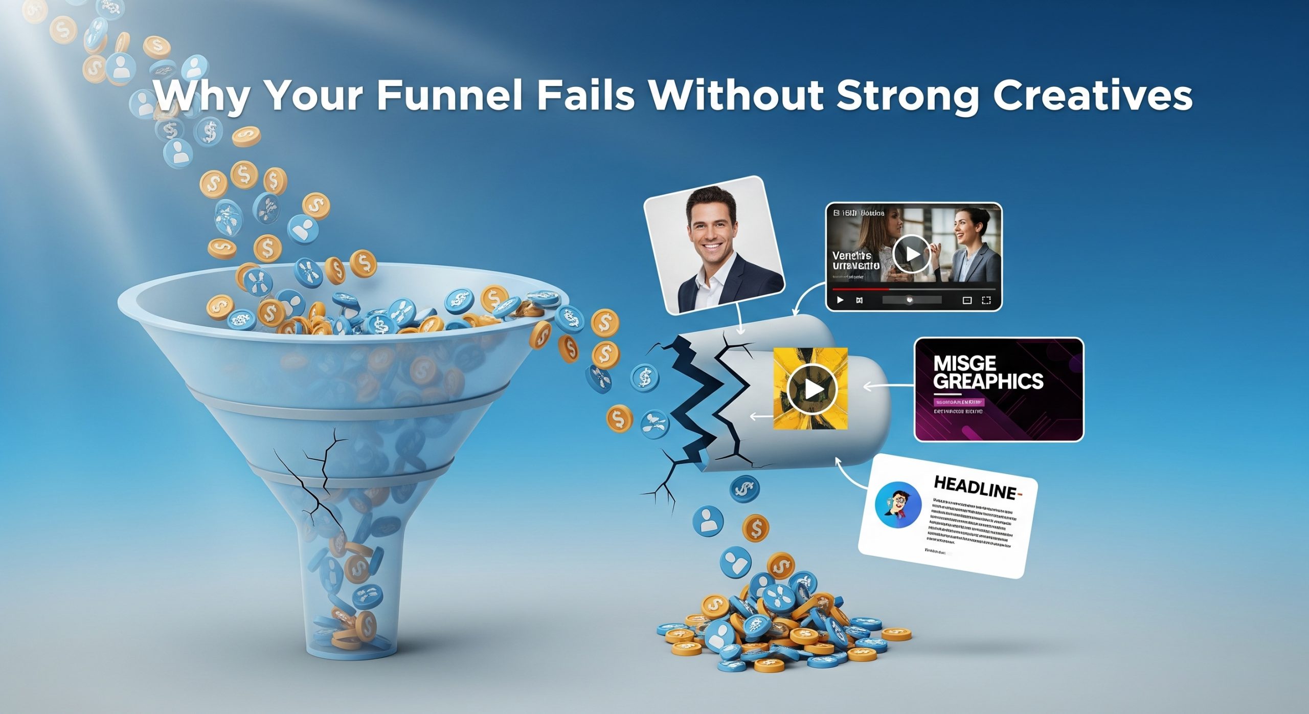 Why Your Funnel Fails Without Strong Creatives.