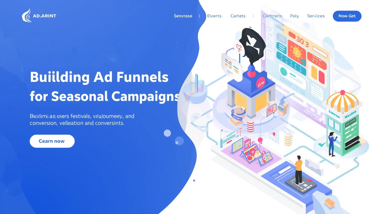 Building Ad Funnels for Seasonal Campaigns (Festivals, Holidays, Events), professional image