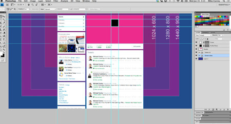 Twitter Background Design